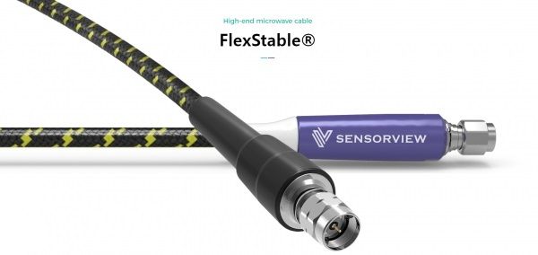 센서뷰의 고주파케이블 조립체 'FlexStable'. 사진=회사 홈페이지
