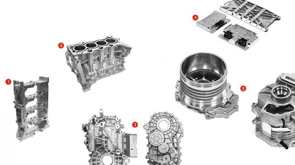 삼기에서 생산하는 파워트래인 관련 제품들. 회사측 사진 제공