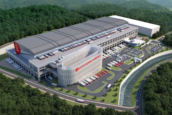 롯데글로벌로지스 물류센터 조감도(사진:홈페이지)