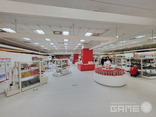 닌텐도 팝업스토어 모습의 전경&nbsp;/ 게임와이 촬영