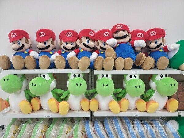 너무너무 구매 욕구를 불러일으키는 요시 인형&nbsp;/ 게임와이 촬영