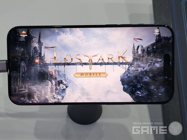제 1전시장의 최고 기대작 중 하나인 로스트아크 모바일 / 게임와이 촬영