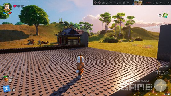 레고 포트나이트 샌드박스 모드 /게임와이 촬영