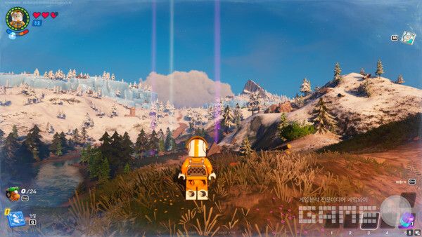 잃어버릭 가방만 몇 개인가. 레고 포트나이트 /게임와이 촬영