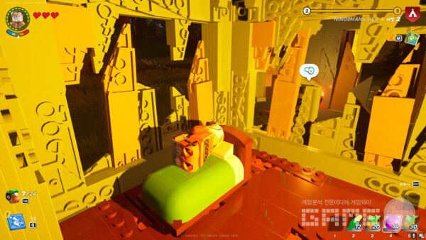 레고 포트나이트 /게임와이 촬영