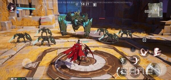 이것이 액션이다...아틀란의 크리스탈 /게임와이 촬영