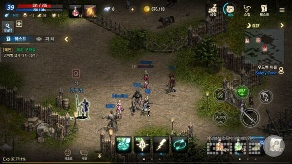 리니지M /게임와이 촬영