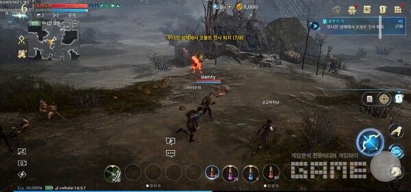 ​아키에이지워 /게임와이 촬영​