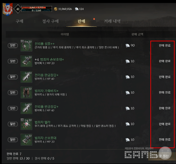 저렴한 상품이라도 팔아서 회전율을 높이자. 프라시아 전기 /게임와이 촬영