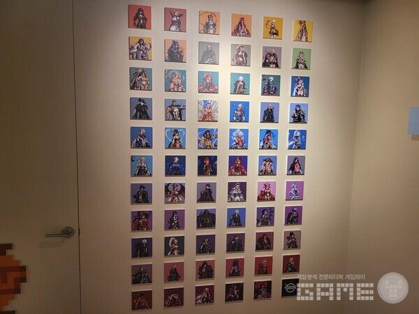 캐릭터가 많이 나온 것을 새삼 다시 느끼게 해줬다 / 게임와이 촬영