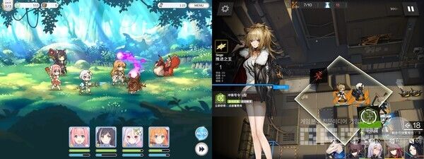 이후 프리코네와 명일방주가 출시되며 서브컬처 게임들이 본격적으로 시장에 드러났다 / 게임와이 촬영&nbsp;