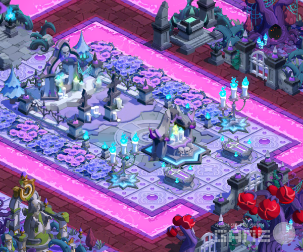 나만의 스타일로 영지를 꾸밀 수 있다. 그랜드크로스: 에이지 오브 타이탄/넷마블