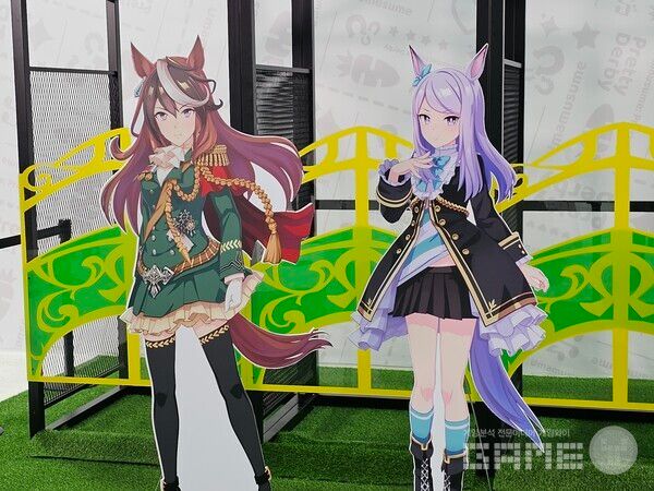 우마무스메 1주년 행사 /게임와이 촬영