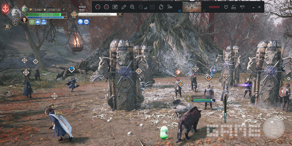 티엘 지역 보스 모르쿠스 /게임와이 촬영