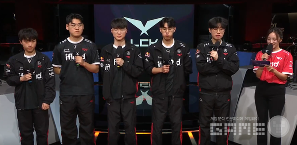 T1 선수들 인터뷰 /네이버 e스포츠
