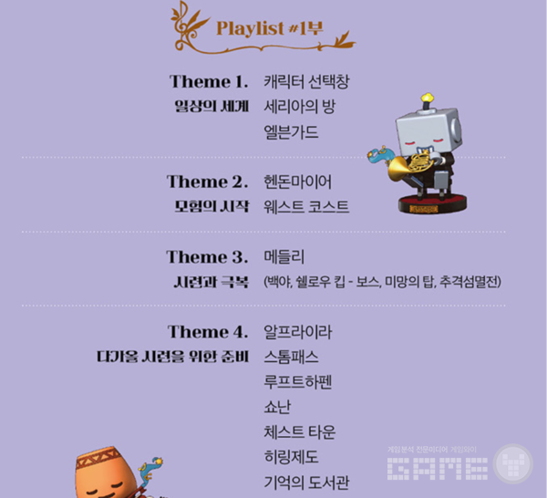 1부에서는 이른바 캐선창 브금을 시작으로 일렉기타로 유명한 BGM들의 메들리가 준비되어 있다 /&nbsp;출처 던전앤파이터 공식 홈페이지&nbsp;