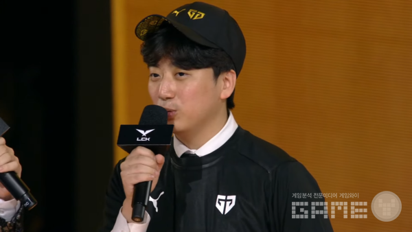 고동빈 감독은 월즈에서도 좋은 모습을 계속해서 보여줄 수 있도록 노력하겠다라고 말했다&nbsp;/ 출처 LCK 공식 유튜브