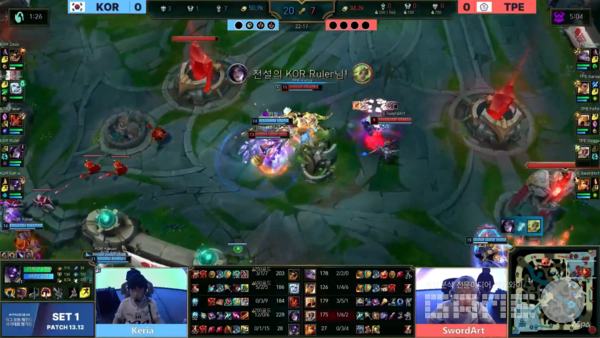 급 높은 원딜의 모습을 보여준 룰러&nbsp;/ 출처 KeSPA 공식 유튜브