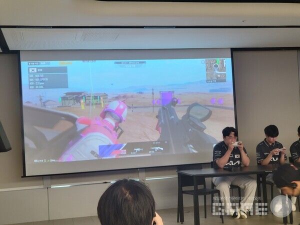 슈터 3인은 고정이며, 드라이버 2인이 상황에 따라 투입될 예정이다 / 게임와이 촬영