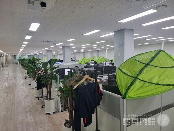 방문했을때 굉장히 편한 사내 분위기를 확인할 수 있었다 / 게임와이 촬영&nbsp;