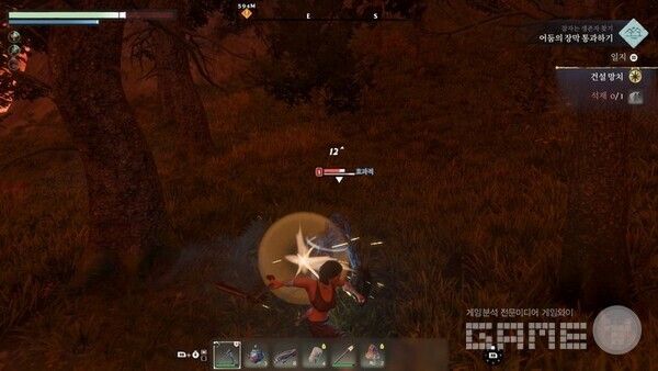 전투는 단순하다면 단순하지만...