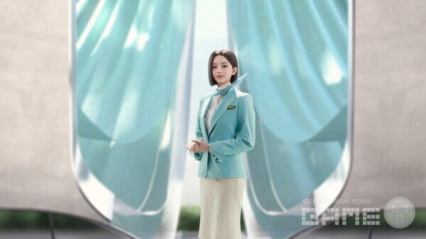 대한항공 기내안전방송 버추얼 휴먼 리나 /넷마블