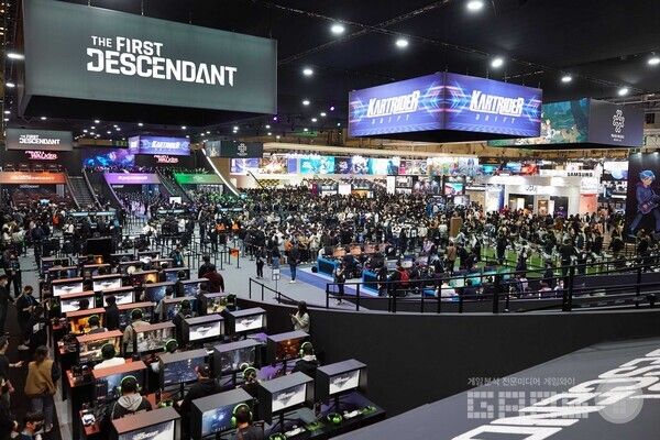 2022년 넥슨 지스타 부스 /넥슨