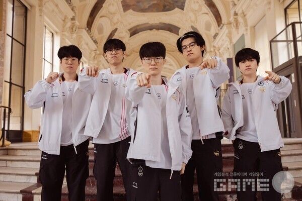 LoL 월드 챔피언십 결승에 진출한 T1 /라이엇 게임즈 이스포츠