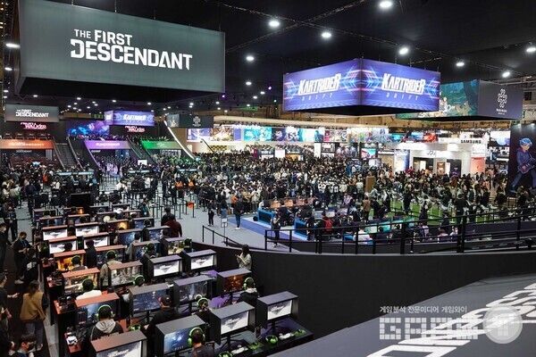 2022년 넥슨 지스타 부스 /넥슨