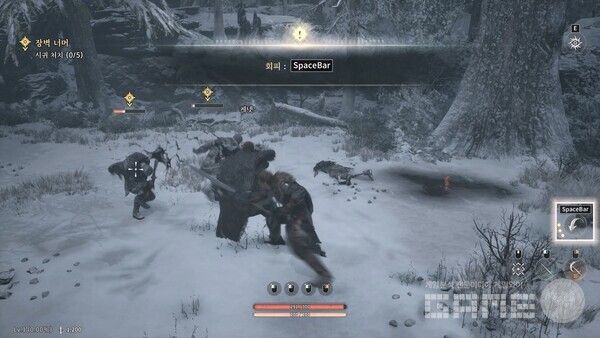 전투는 WASD 방식의 게임을 해봤다면 쉽게 적응할 수 있다 / 게임와이 촬영