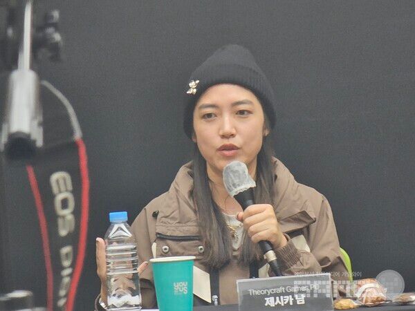 게임 총괄 피디를 맡고 있는 제시카 남 /게임와이 촬영