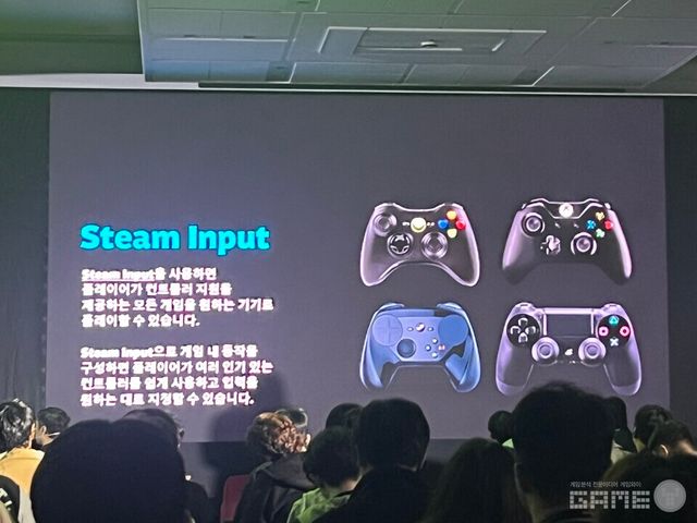 컨퍼런스 발표자료 사진 / 게임와이 촬영