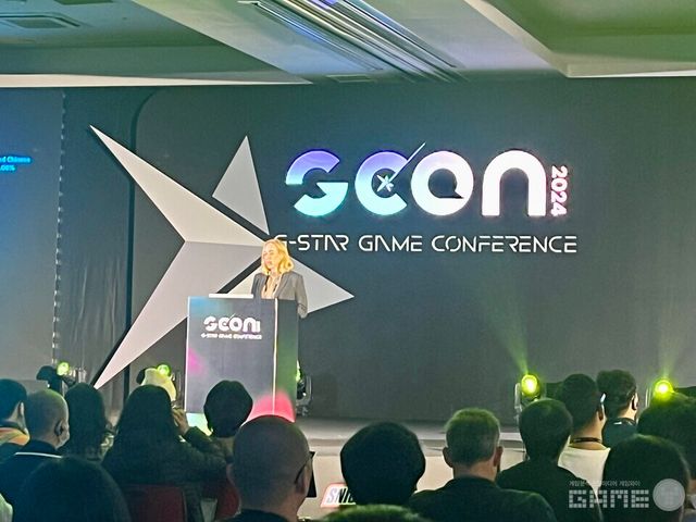 컨퍼런스 발표자료 사진 / 게임와이 촬영