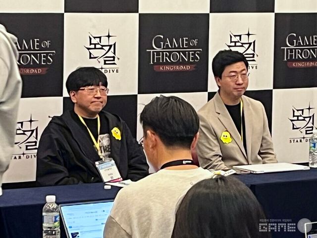 인터뷰 현장 사진 / 게임와이 촬영