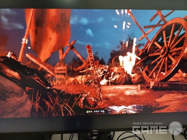 시네마틱 영상과 인게임 플레이가 큰 차이가 없다 / 게임와이 촬영