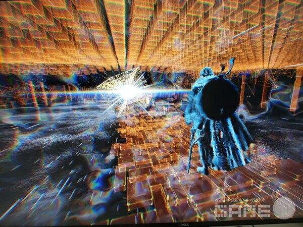 해당 장소에서 4종의 보스중 1개를 선택할 수 있다 / 게임와이 촬영