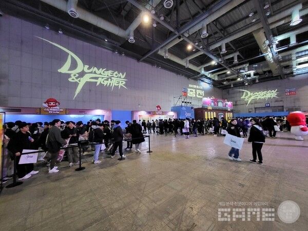 많은 이용자들이 방문한만큼 미니게임의 대기열도 상당했다&nbsp;/ 게임와이 촬영