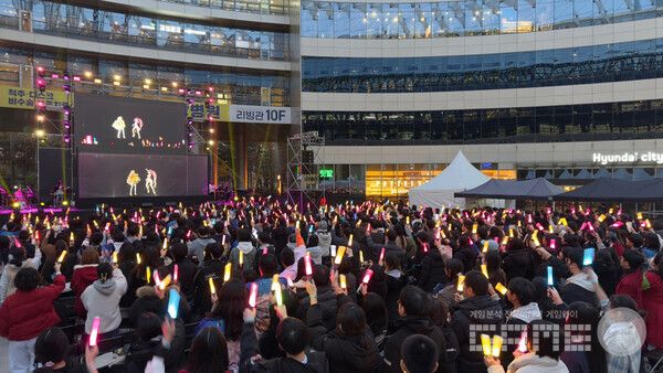 세레나데 유니버스의 현장의 모습 / 스타라이크 제공&nbsp;