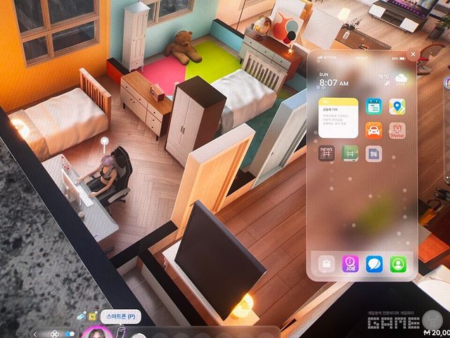 인조이 플레이 화면 / 게임와이 촬영