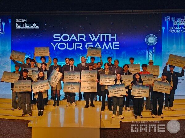 GIGDC 2024 전체 수상팀 /게임와이 촬영