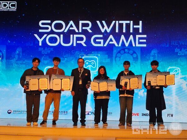 GIGDC 동상 수상자 /게임와이 촬영