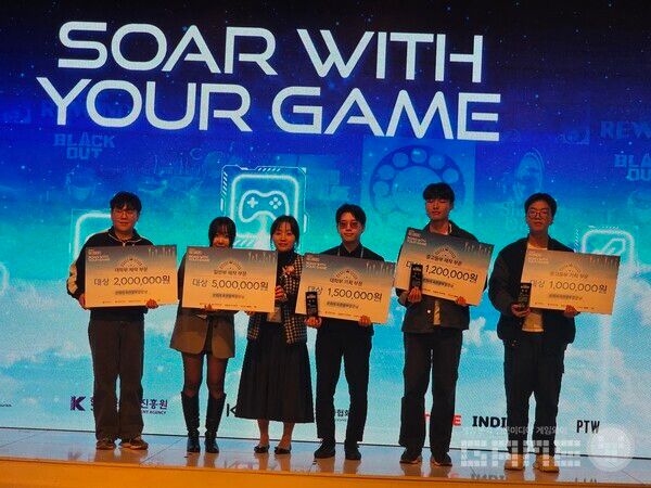 GIGDC 2024 대상 수상자 /게임와이 촬영