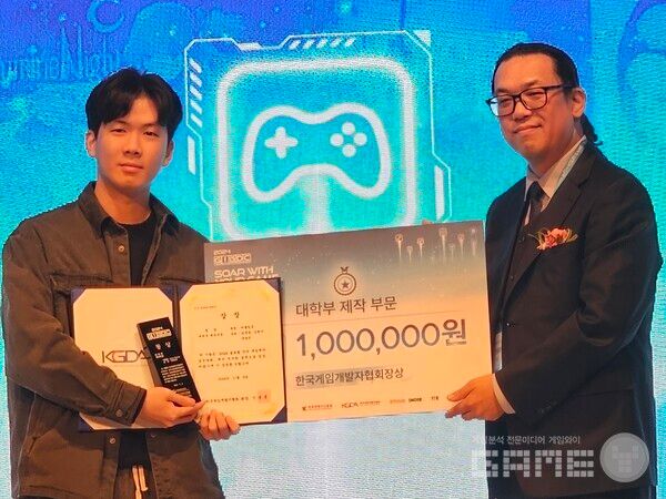 GIGDC 동상 수상자 /게임와이 촬영