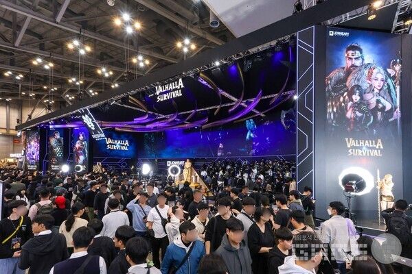 [라이온하트 스튜디오_이미지_3] 사진 설명_지스타 2024 라이온하트 스튜디오 부스 전체 사진_2024.12.10