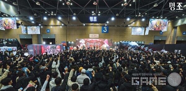 5만 명이 명조 부스에 방문하며, 메인 스폰서 그 이상의 모습을 보여줬다 / 쿠로게임즈 제공