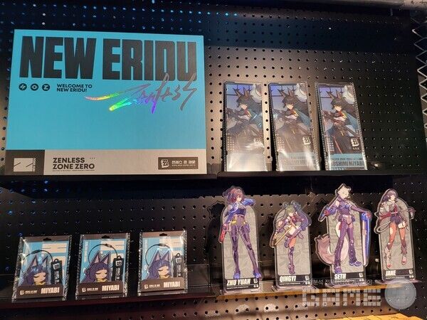 미야비 에디션의 굿즈 품목도 확인할 수 있었다 / 게임와이 촬영