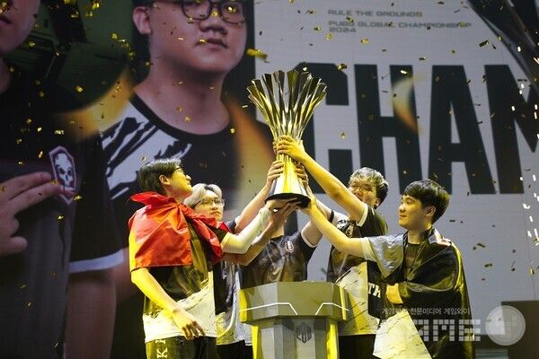 PGC 2024가 베트남팀 디 익스펜더블스의 우승으로 마무리됐다. / 크래프톤