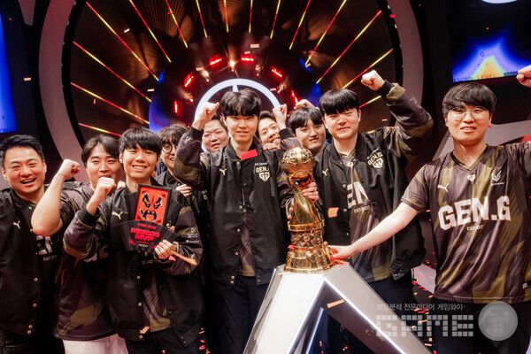 MSI 2024 우승을 차지하면서 LoL 월드 챔피언십 진출을 확정 지은 젠지 /라이엇 게임즈 이스포츠