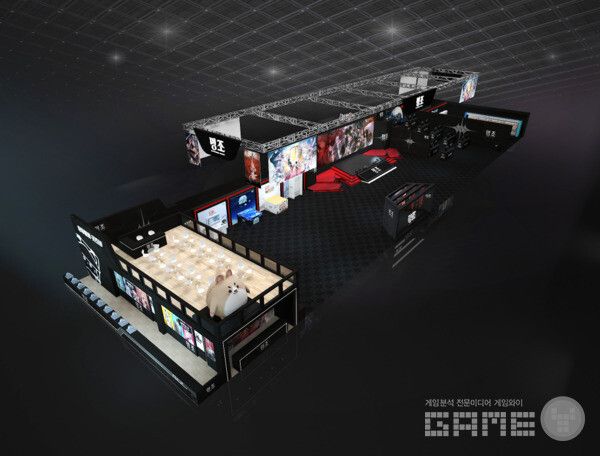 '명조: 워더링 웨이브’ 부스 조감도 /쿠로게임즈