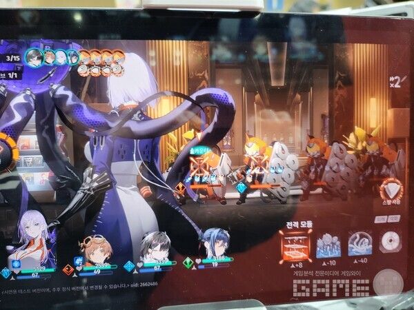 스킬 사용시 캐릭터의 시점 방향이 달라지는 신월동행&nbsp;/ 게임와이 촬영